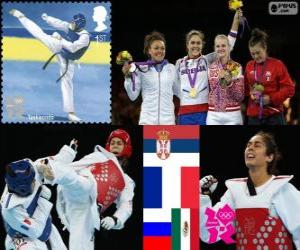yapboz Taekwondo kadınlar üzerinde 67kg Londra 2012